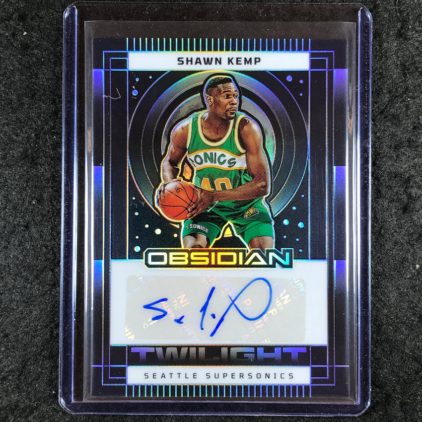 2024-25 Obsidian SHAWN KEMP Twilight Signatures Auto 106/149