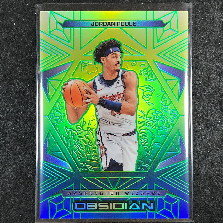 2024-25 Obsidian JORDAN POOLE Base Caldera Flood #40