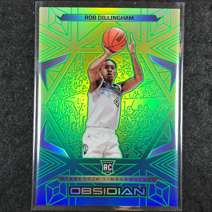2024-25 Obsidian ROB DILLINGHAM Rookie Base Caldera Flood #156