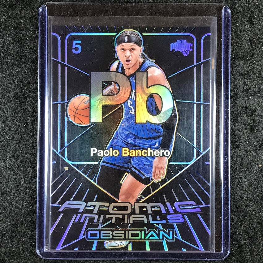 2024-25 Obsidian PAOLO BANCHERO Atomic Initials 108/125 #13