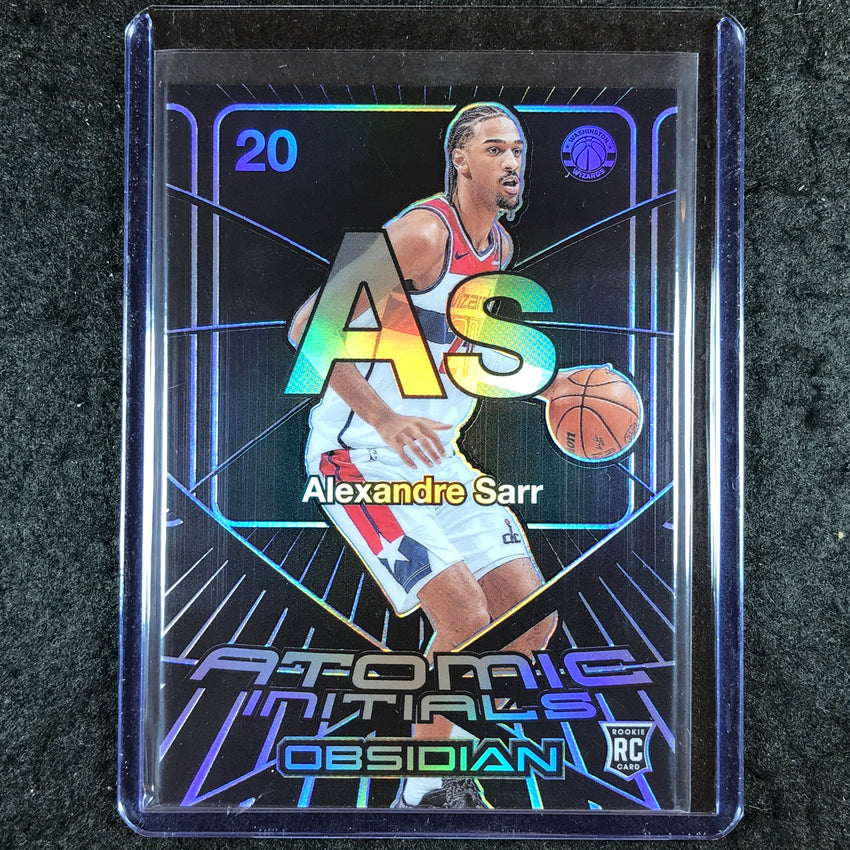 2024-25 Obsidian ALEXANDRE SARR Atomic Initials Rookie 119/125 #20
