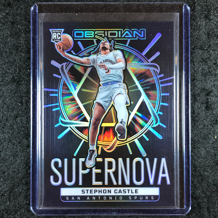 2024-25 Obsidian STEPHON CASTLE Supernova Rookie 73/125 #1