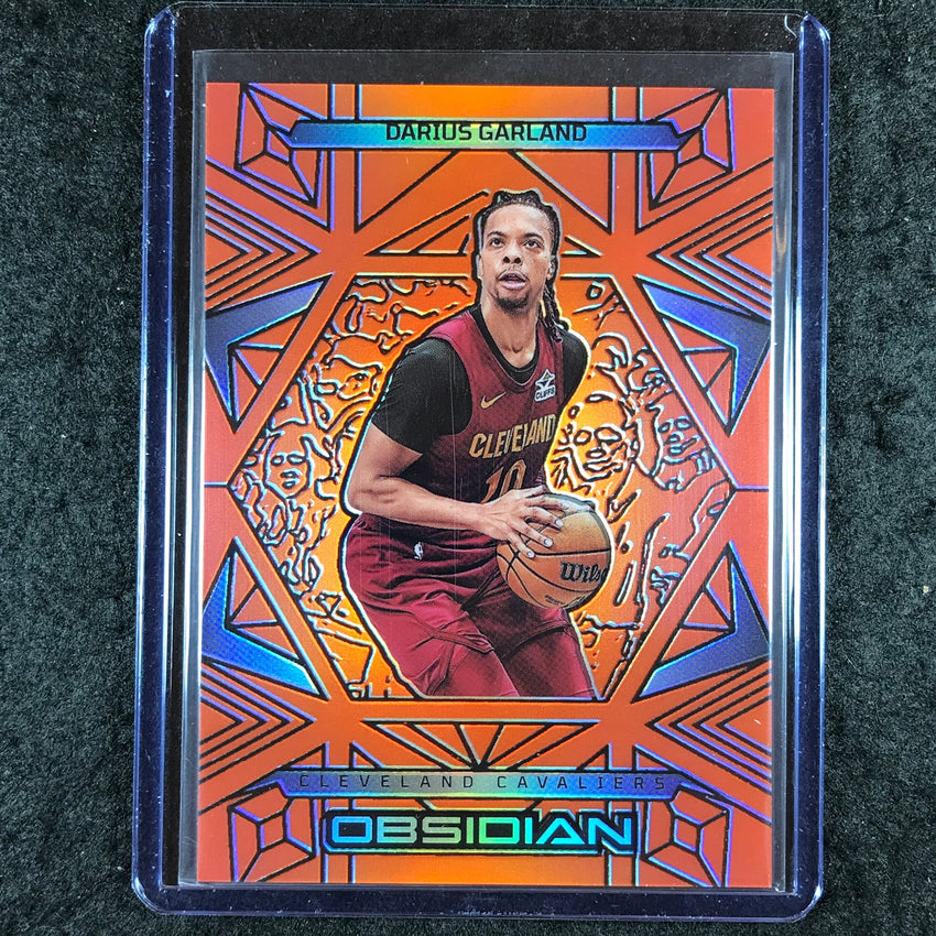 2024-25 Obsidian DARIUS GARLAND Base Orange Flood 36/125 #89