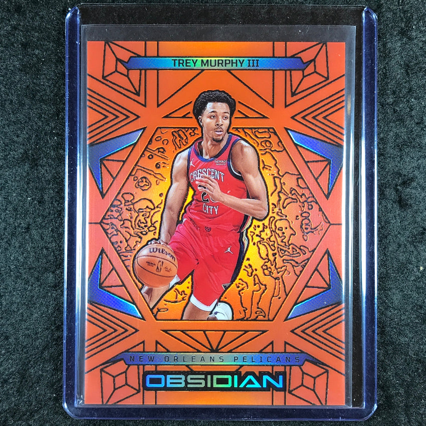 2024-25 Obsidian TREY MURPHY III Base Orange Flood 104/125 #96