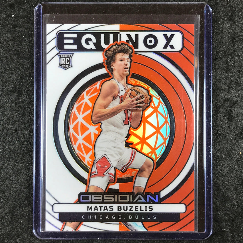 2024-25 Obsidian MATAS BUZELIS Equinox Rookie Orange Flood 20/99 #15