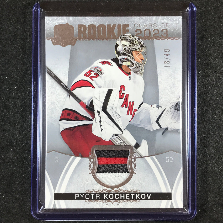 2022-23 The Cup Hockey PYOTR KOCHETKOV Rookie Class of 2023 Patch Relic 18/49