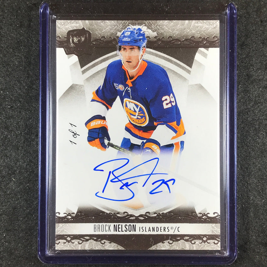 2022-23 The Cup Hockey BROCK NELSON Base Auto 1/1 #25