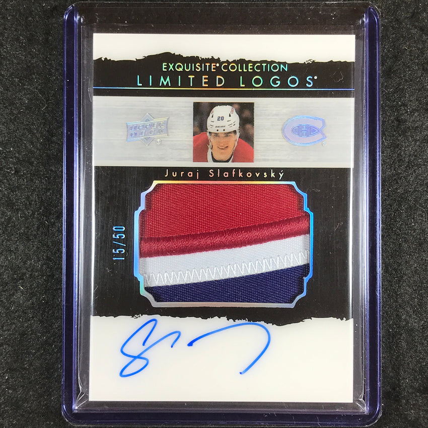 2022-23 The Cup Hockey JURAJ SLAFKOVSKY 2003-04 Limited Logos Patch Auto 15/50