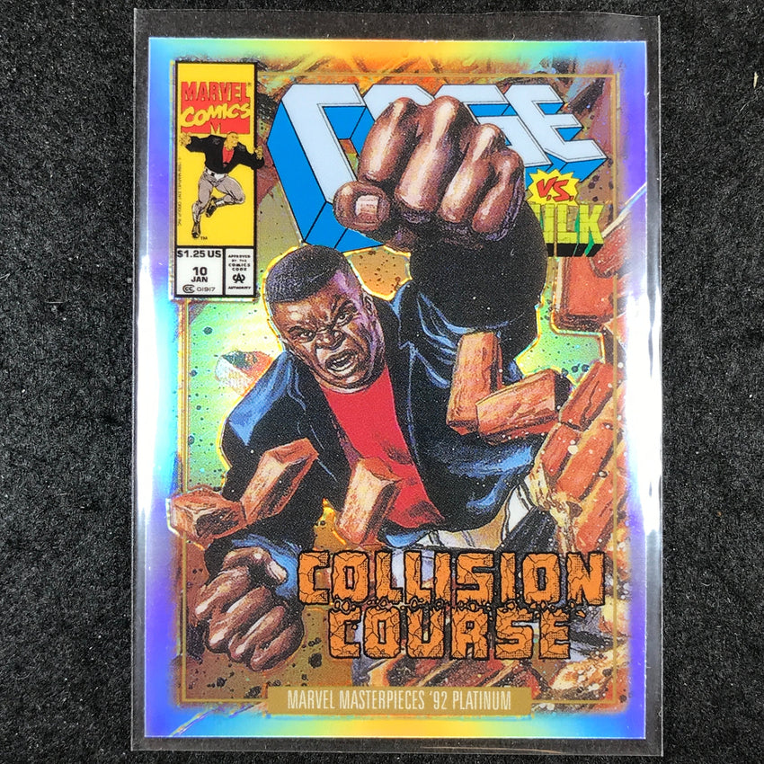 2024 Marvel Masterpieces '92 Platinum CAGE Variant Cover Rainbow #17