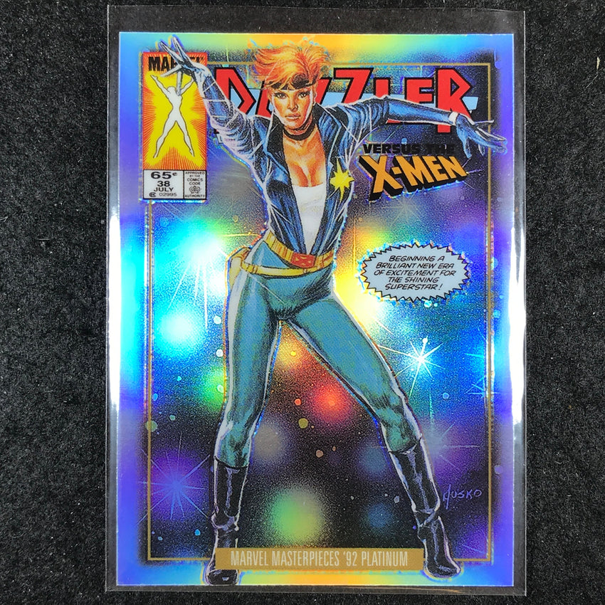 2024 Marvel Masterpieces '92 Platinum DAZZLER Variant Cover Rainbow #20