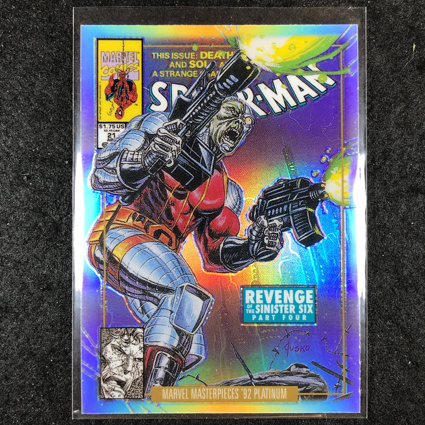 2024 Marvel Masterpieces '92 Platinum DEATHLOK Variant Cover Rainbow #28