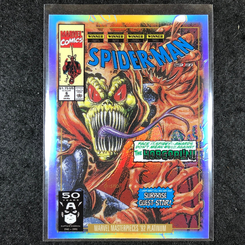 2024 Marvel Masterpieces '92 Platinum HOBGOBLIN Variant Cover Rainbow #33