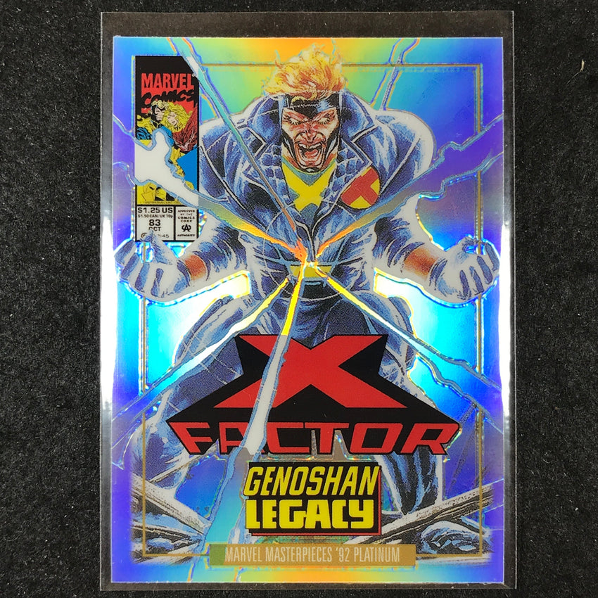 2024 Marvel Masterpieces '92 Platinum HAVOK Variant Cover Rainbow #35
