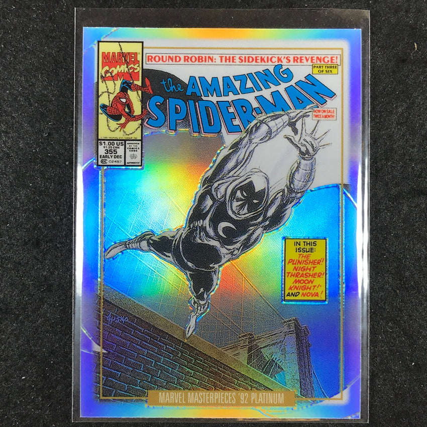 2024 Marvel Masterpieces '92 Platinum MOON KNIGHT Variant Cover Rainbow #51