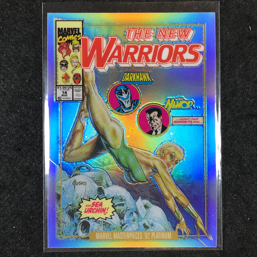 2024 Marvel Masterpieces '92 Platinum NAMORITA Variant Cover Rainbow #56