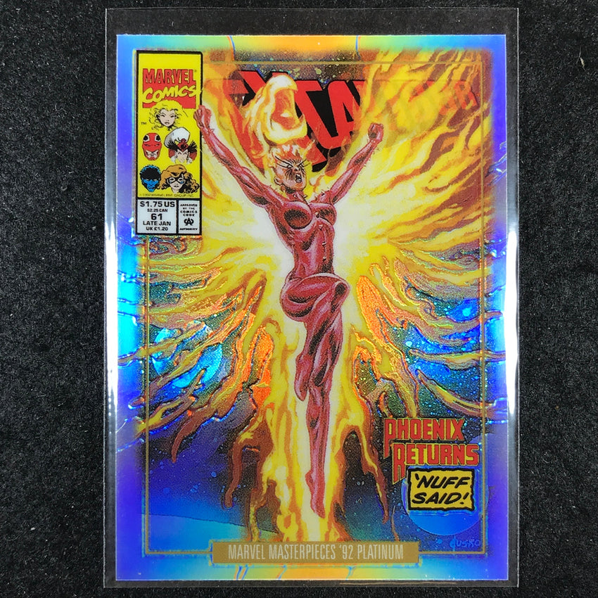 2024 Marvel Masterpieces '92 Platinum PHOENIX Variant Cover Rainbow #67