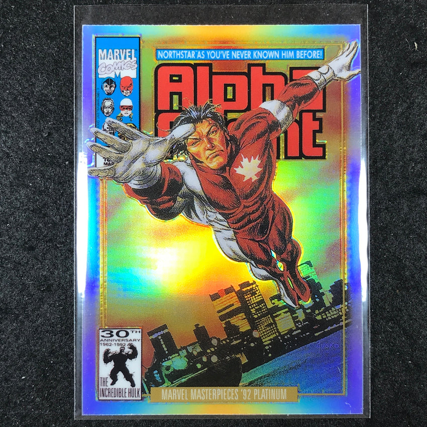 2024 Marvel Masterpieces '92 Platinum NORTHSTAR Variant Cover Rainbow #69