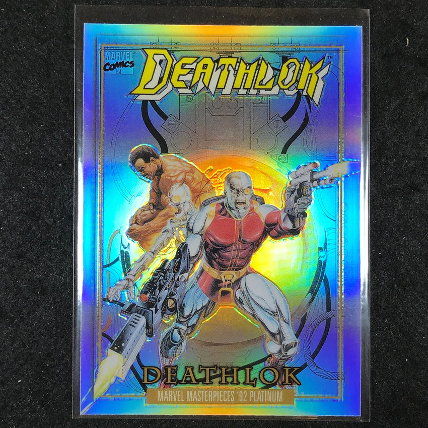 2024 Marvel Masterpieces '92 Platinum DEATHLOK Fantastic Covers Rainbow #1