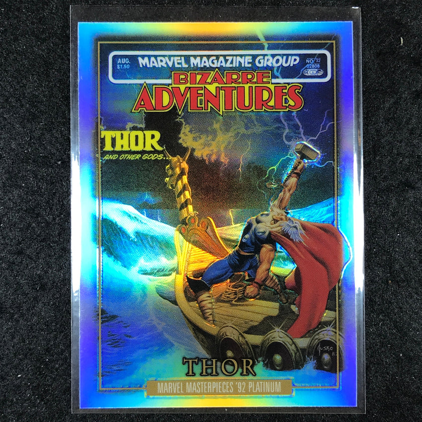 2024 Marvel Masterpieces '92 Platinum THOR Fantastic Covers Rainbow #2