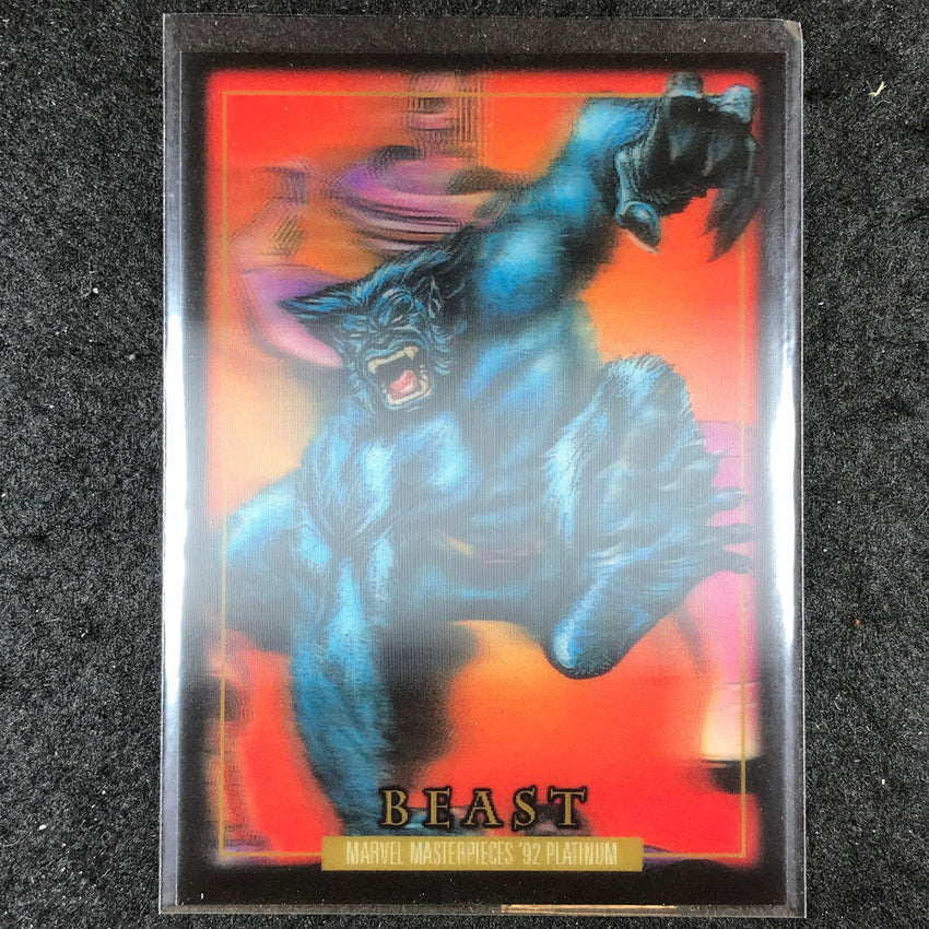 2024 Marvel Masterpieces '92 Platinum BEAST Base Lenticular #7