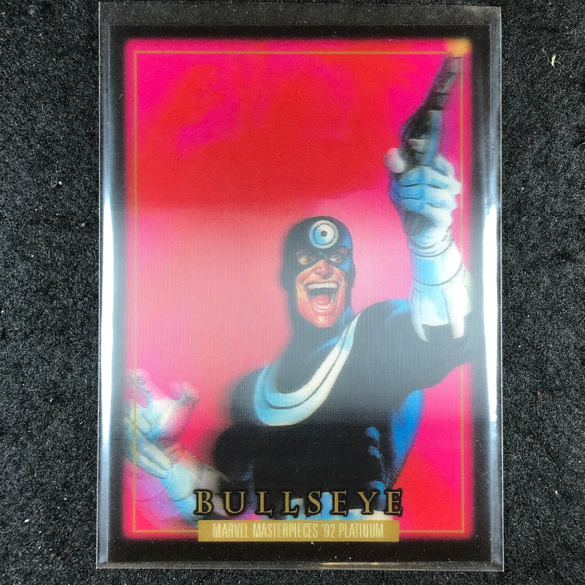 2024 Marvel Masterpieces '92 Platinum BULLSEYE Base Lenticular #19