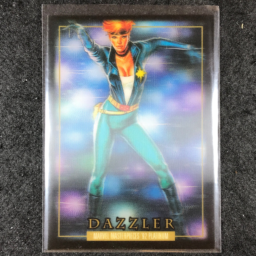 2024 Marvel Masterpieces '92 Platinum DAZZLER Base Lenticular #20