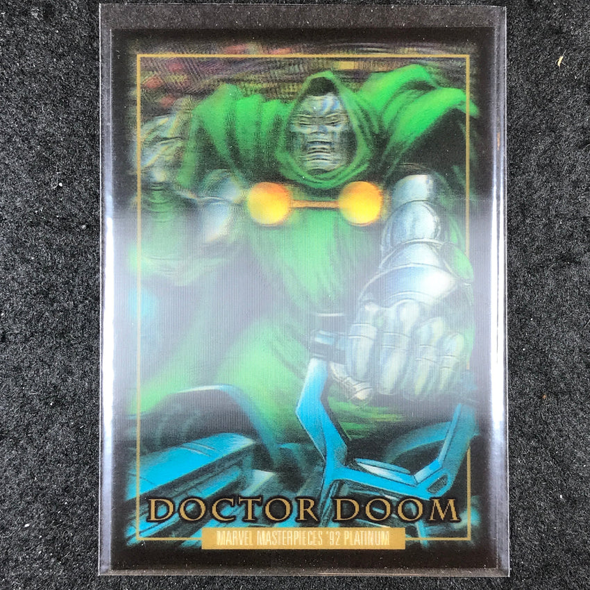 2024 Marvel Masterpieces '92 Platinum DOCTOR DOOM Base Lenticular #26