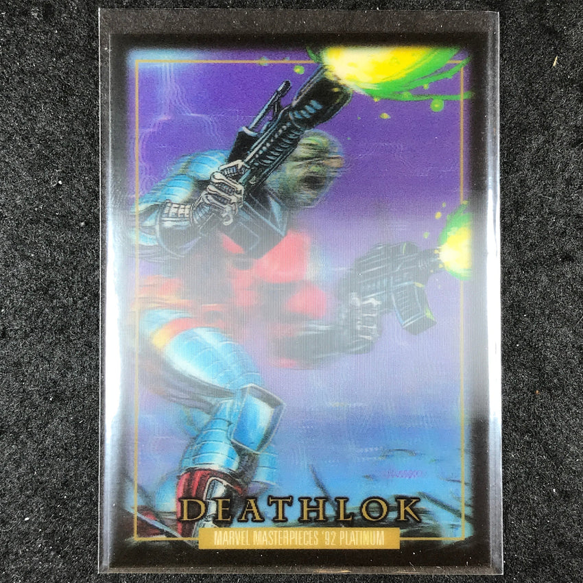 2024 Marvel Masterpieces '92 Platinum DEATHLOK Base Lenticular #28