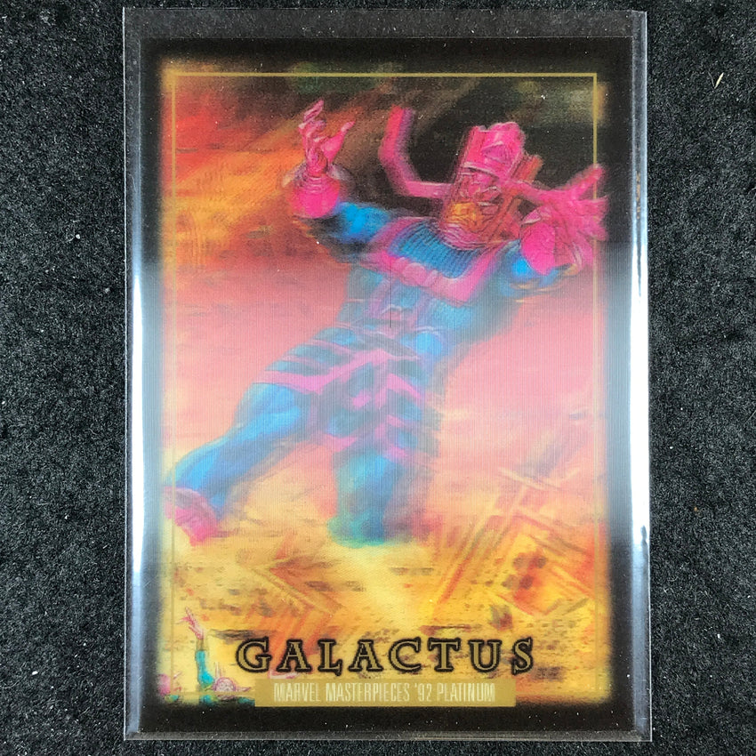 2024 Marvel Masterpieces '92 Platinum GALACTUS Base Lenticular #30