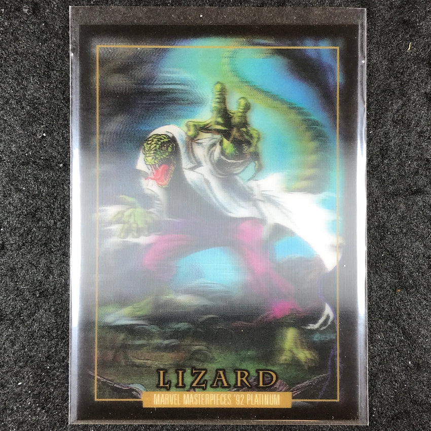 2024 Marvel Masterpieces '92 Platinum LIZARD Base Lenticular #41
