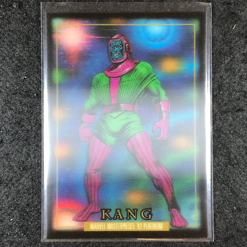 2024 Marvel Masterpieces '92 Platinum KANG Base Lenticular #44