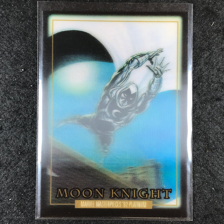 2024 Marvel Masterpieces '92 Platinum MOON KNIGHT Base Lenticular #51