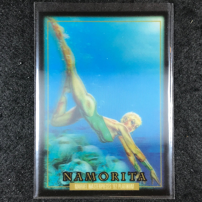 2024 Marvel Masterpieces '92 Platinum NAMORITA Base Lenticular #56