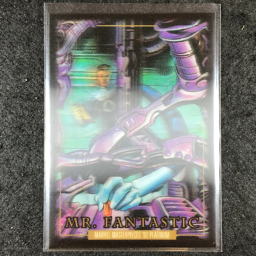 2024 Marvel Masterpieces '92 Platinum MR. FANTASTIC Base Lenticular #59