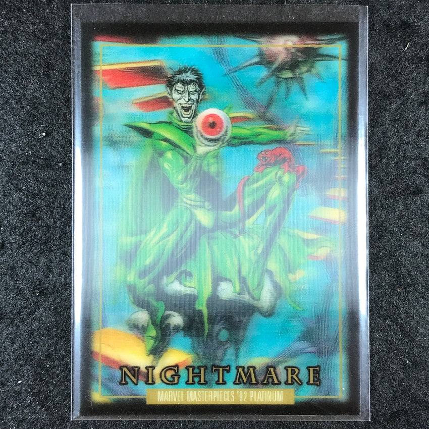 2024 Marvel Masterpieces '92 Platinum NIGHTMARE Base Lenticular #61