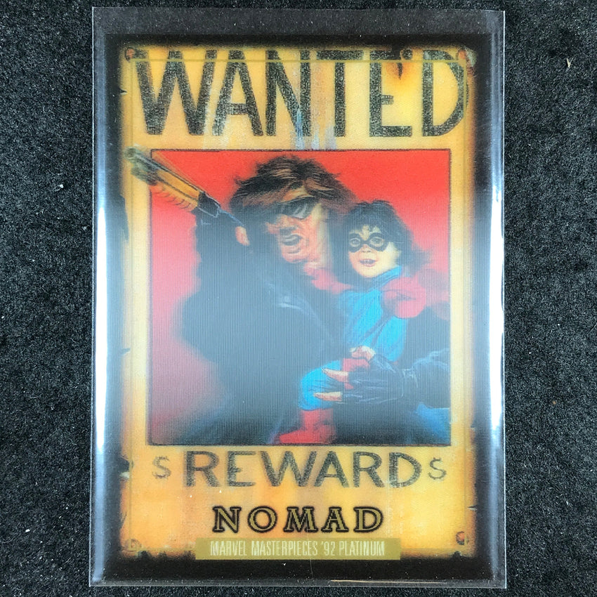 2024 Marvel Masterpieces '92 Platinum NOMAD Base Lenticular #70
