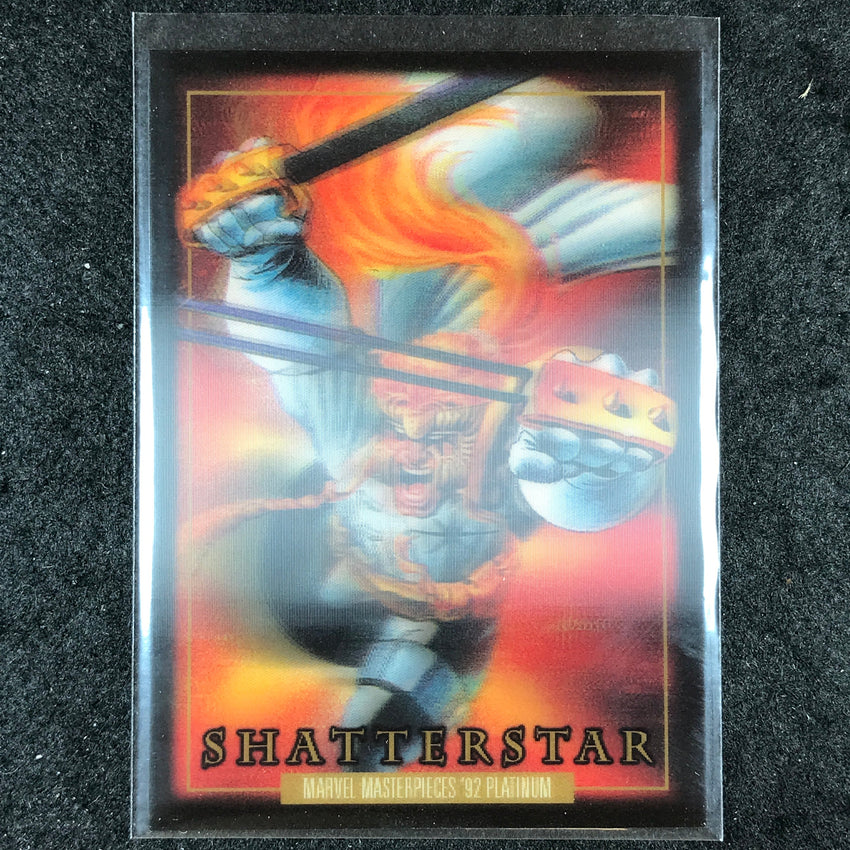 2024 Marvel Masterpieces '92 Platinum SHATTERSTAR Base Lenticular #74