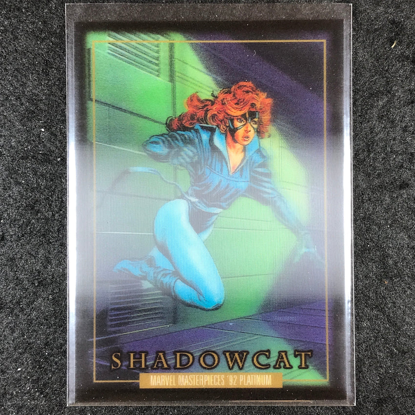 2024 Marvel Masterpieces '92 Platinum SHADOWCAT Base Lenticular #75