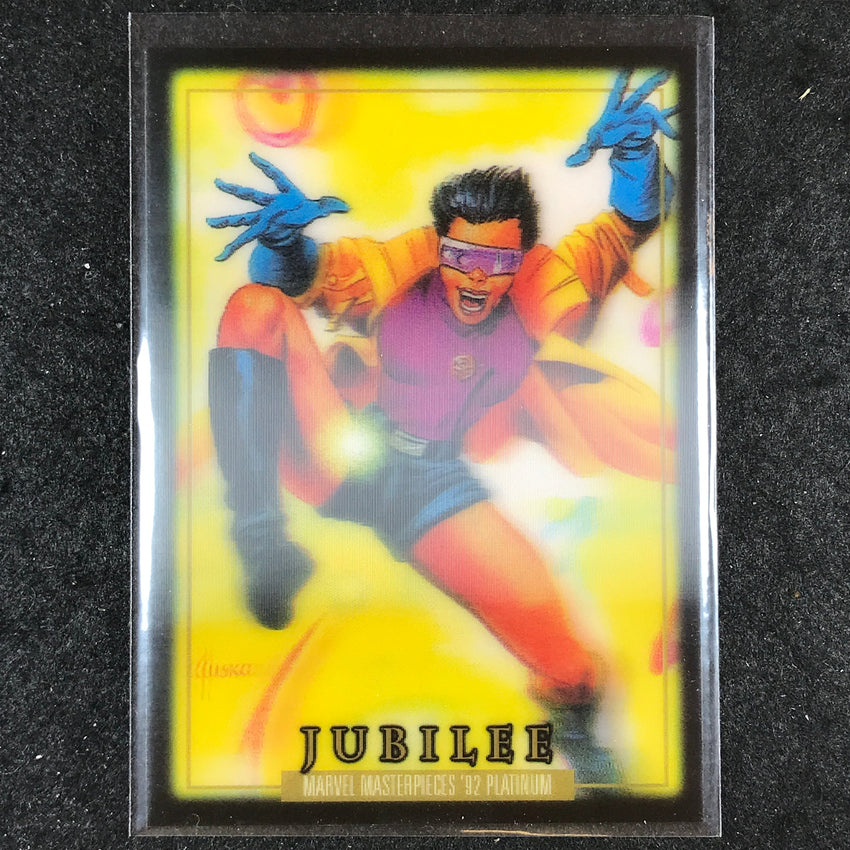 2024 Marvel Masterpieces '92 Platinum JUBILEE Base Lenticular #100