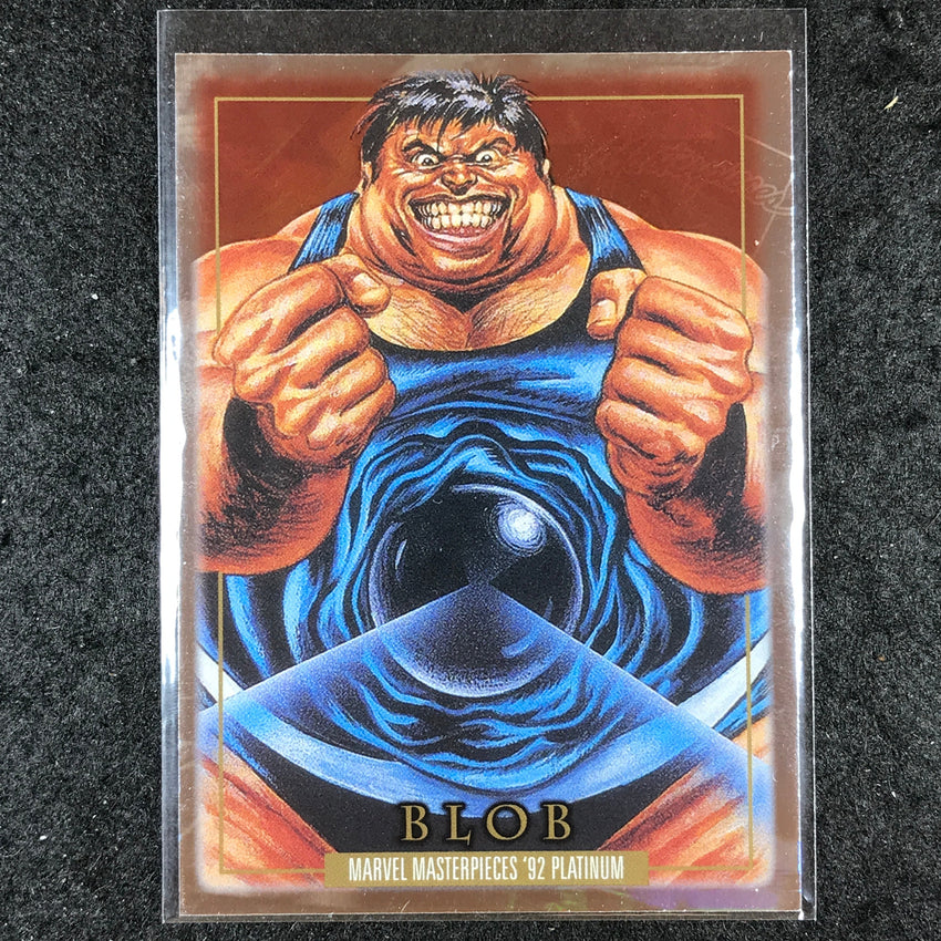 2024 Marvel Masterpieces '92 Platinum BLOB Base Holofoil #1