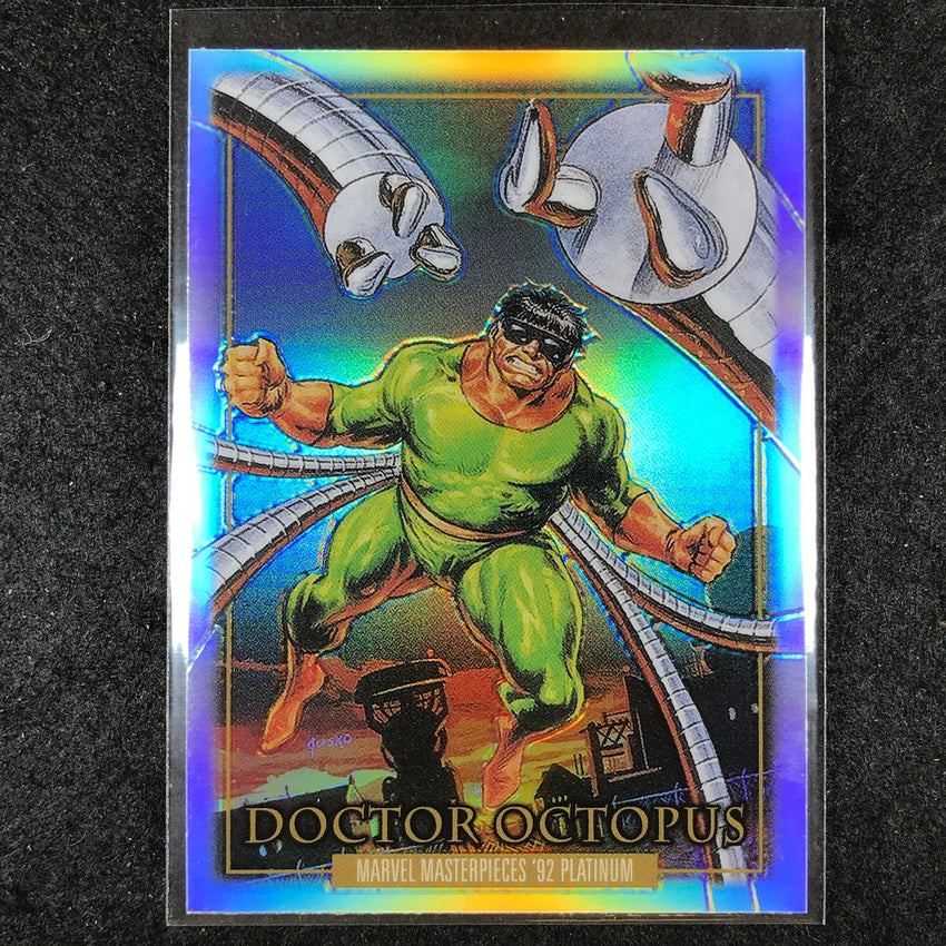 2024 Marvel Masterpieces '92 Platinum DOCTOR OCTOPUS Base Rainbow #25