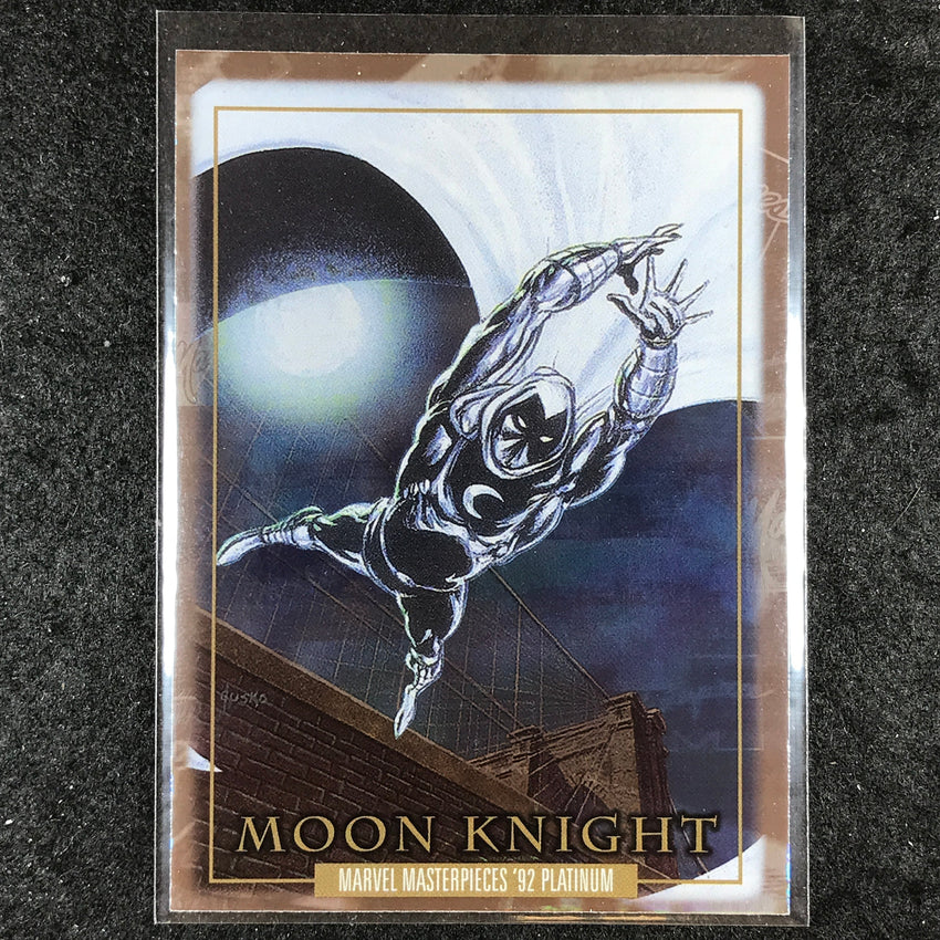 2024 Marvel Masterpieces '92 Platinum MOON KNIGHT Base Holofoil #51