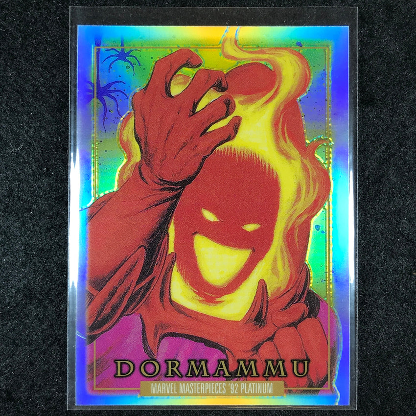 2024 Marvel Masterpieces '92 Platinum DORMAMMU Base Rainbow #27