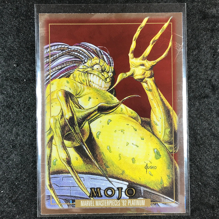 2024 Marvel Masterpieces '92 Platinum MOJO Base Holofoil #53