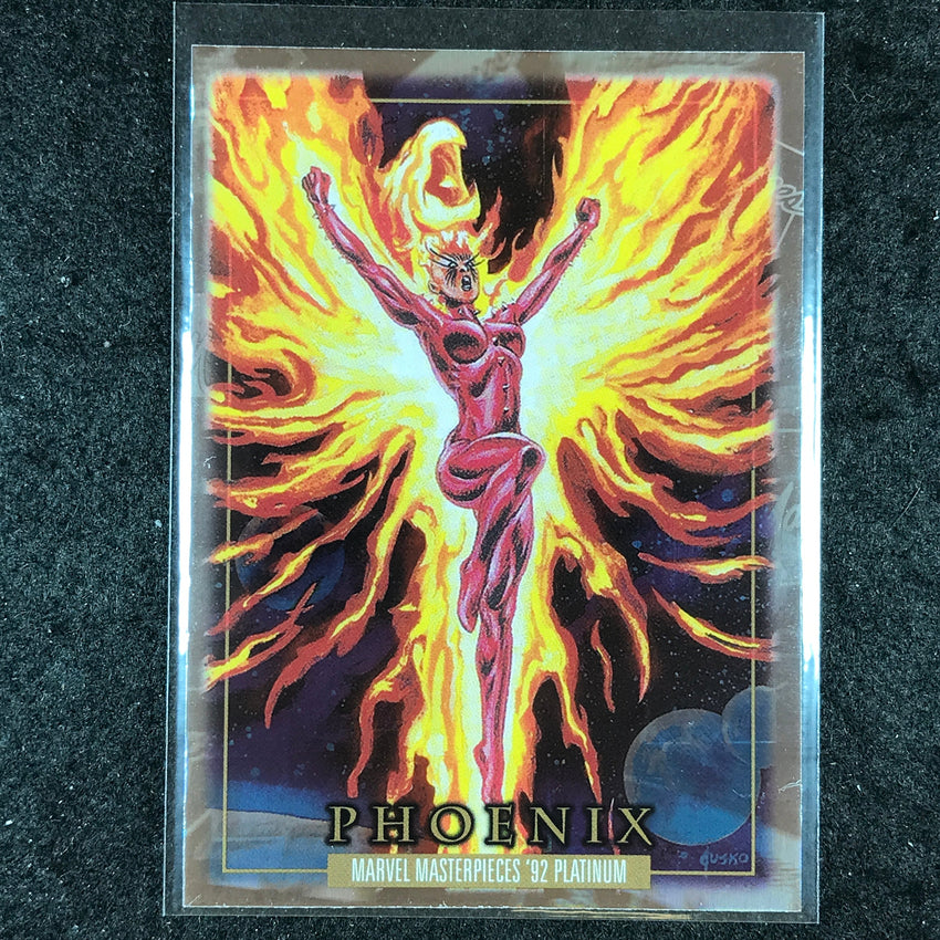 2024 Marvel Masterpieces '92 Platinum PHOENIX Base Holofoil #67