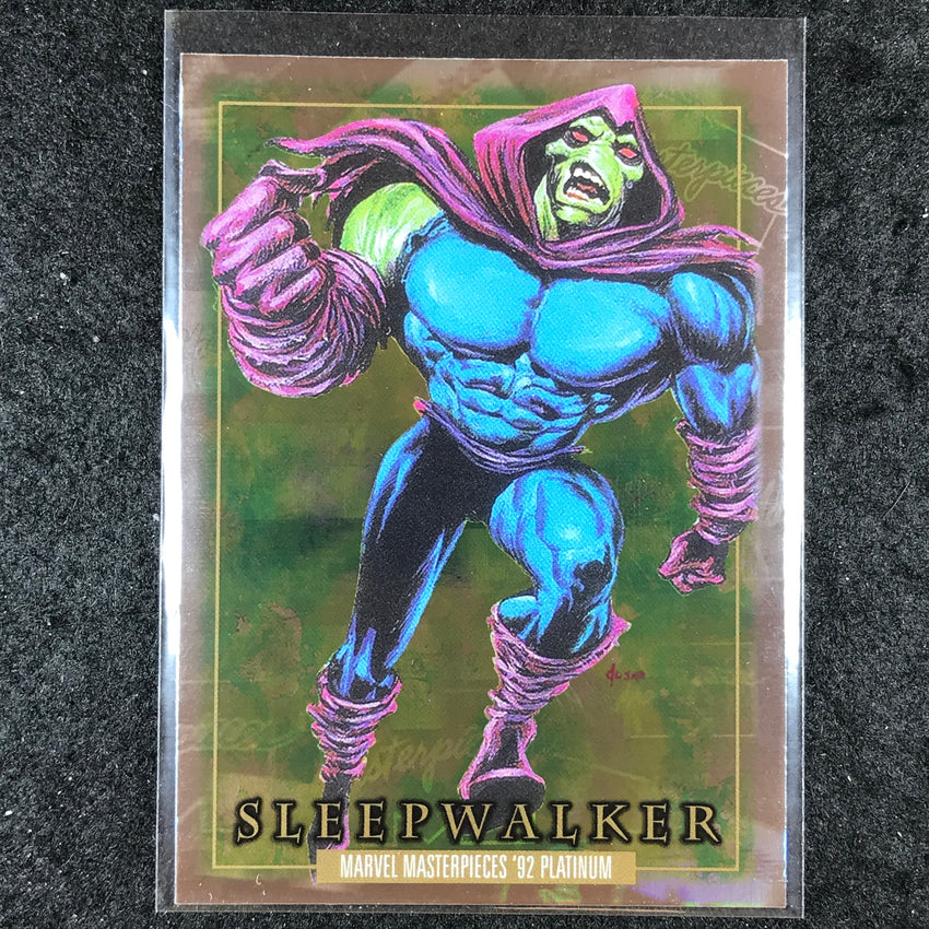 2024 Marvel Masterpieces '92 Platinum SLEEPWALKER Base Holofoil #89
