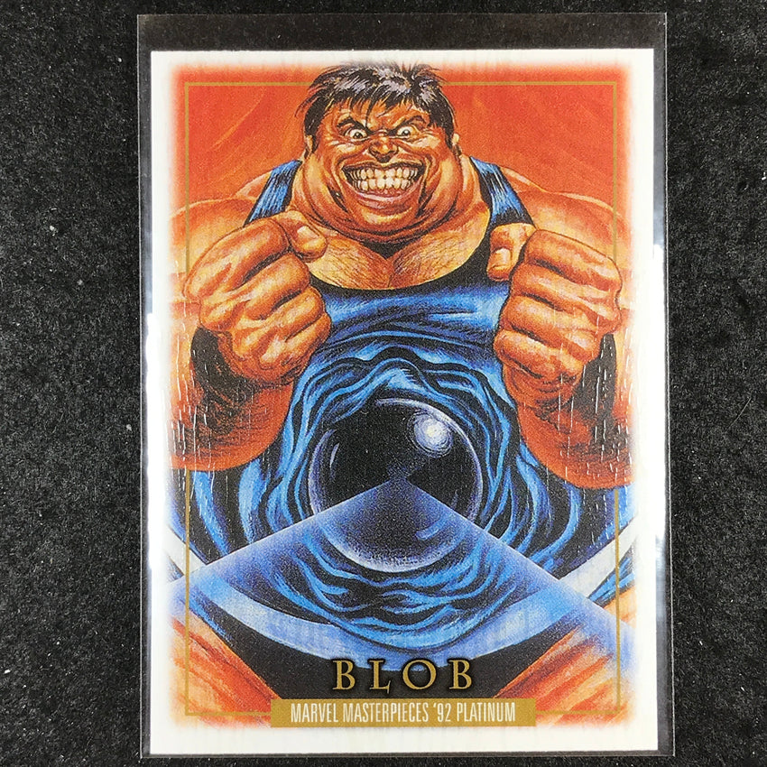 2024 Marvel Masterpieces '92 Platinum BLOB Base Wood #1