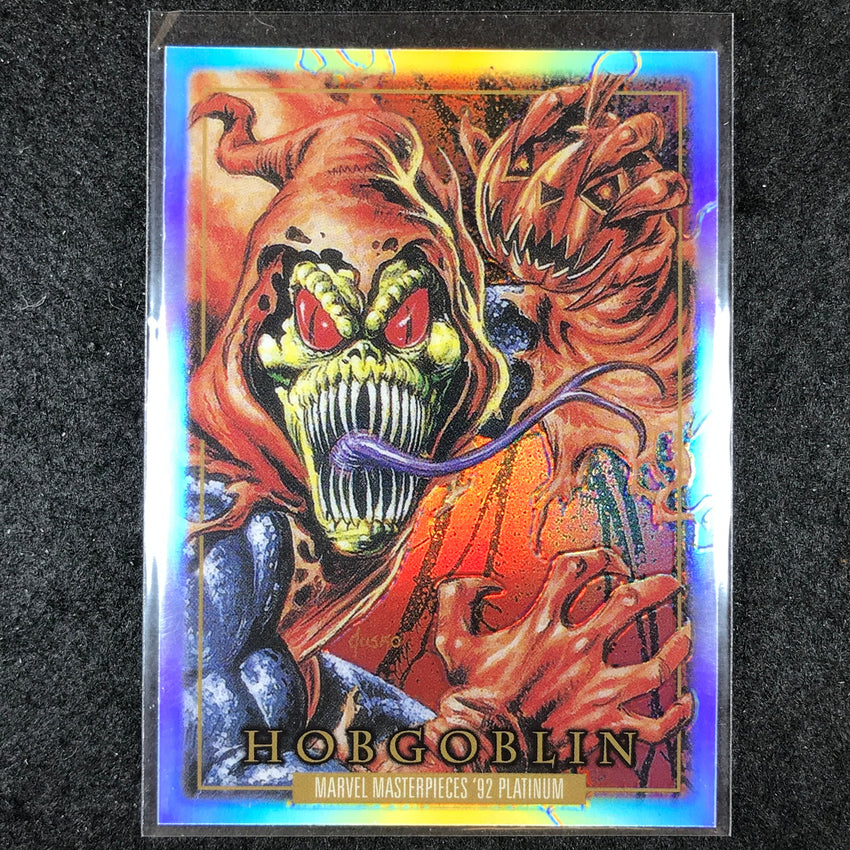 2024 Marvel Masterpieces '92 Platinum HOBGOBLIN Base Rainbow #33