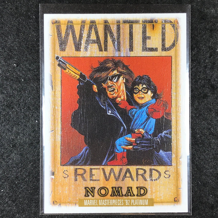 2024 Marvel Masterpieces '92 Platinum NOMAD Base Wood #70