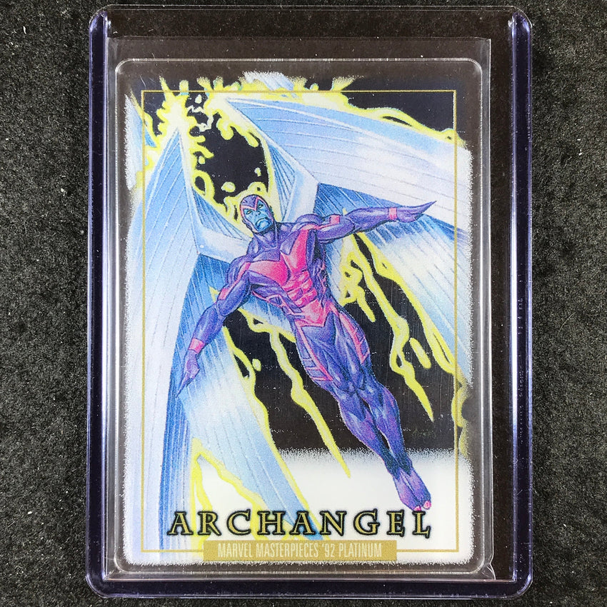 2024 Marvel Masterpieces '92 Platinum ARCHANGEL Base Plexi #8
